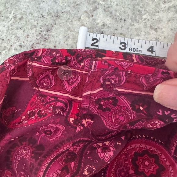 EXPRESS 100% Silk Wrap Around Maxi Skirt - Size 11/12 - Picture 11 of 16